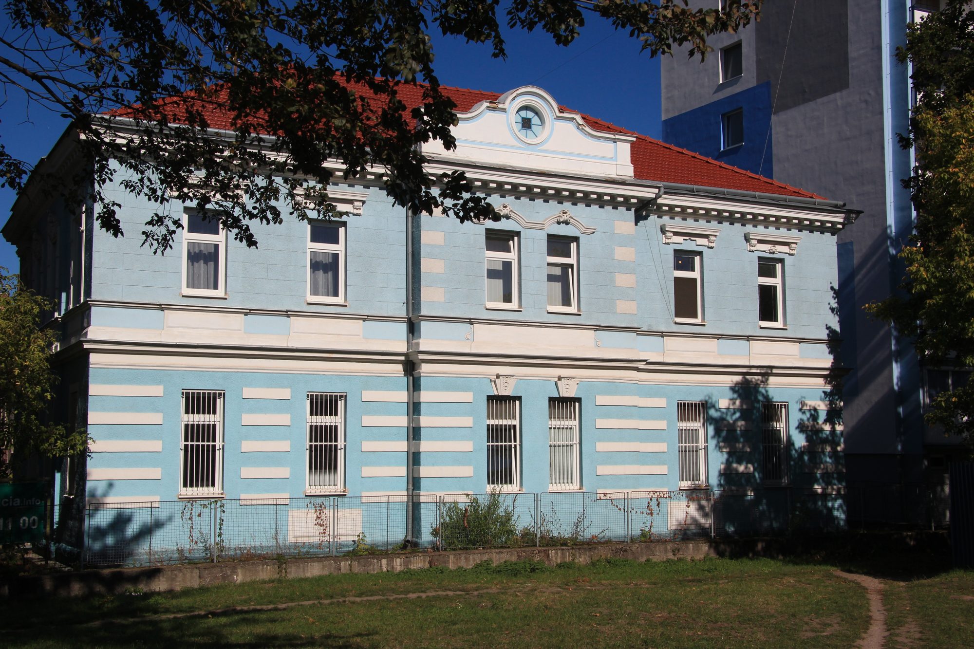 Historická budova v Malackách na Záhorí